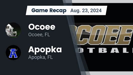 Football Recap: Apopka Starts off Right with Win over Ocoee