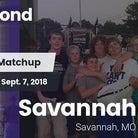 Football Game Recap: Savannah vs. Bishop LeBlond