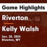 Kelly Walsh piles up the points against Jackson Hole
