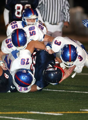 Folsom's defense must gang tackle to defeat Grant.