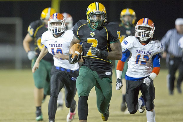 Tennessee Titans star Derrick Henry led the nation with 4,261 yards while at Florida's Yulee High School in 2012.