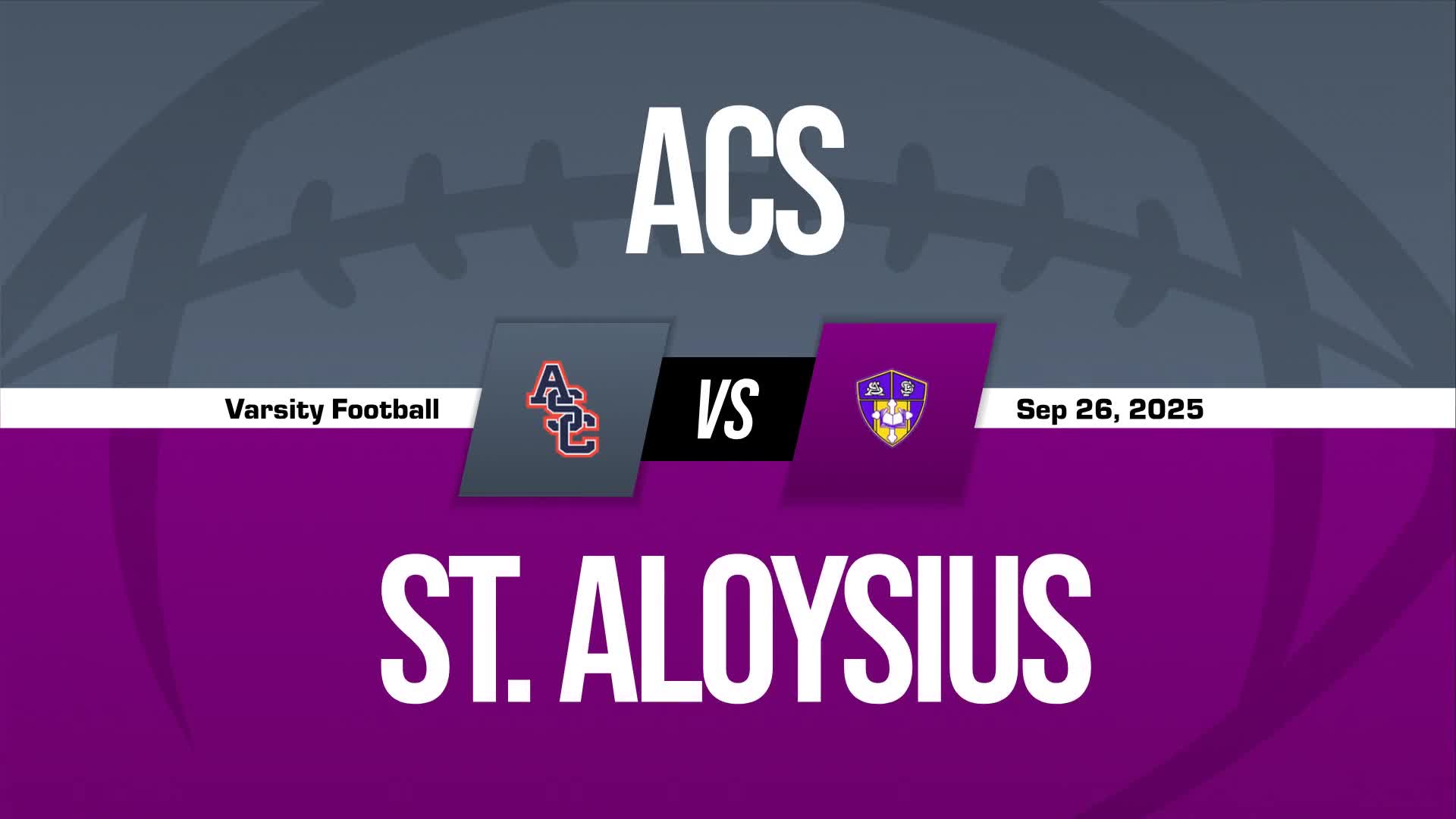 Football Game Preview: St. Aloysius Flashes vs. Indianola Academy Colonels