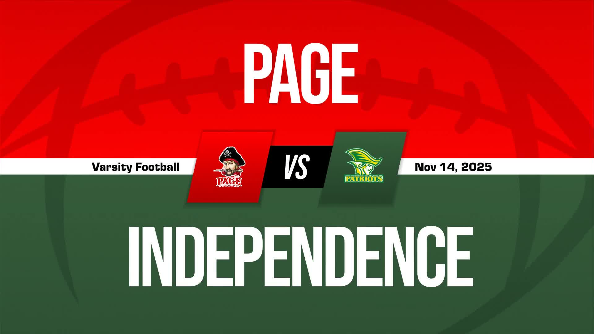 Football Game Preview: Independence Patriots vs. Richmond Senior Raiders + How To Watch
