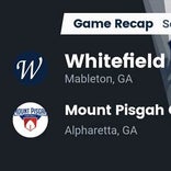 Football Game Recap: Whitefield Academy vs. Pinecrest Academy