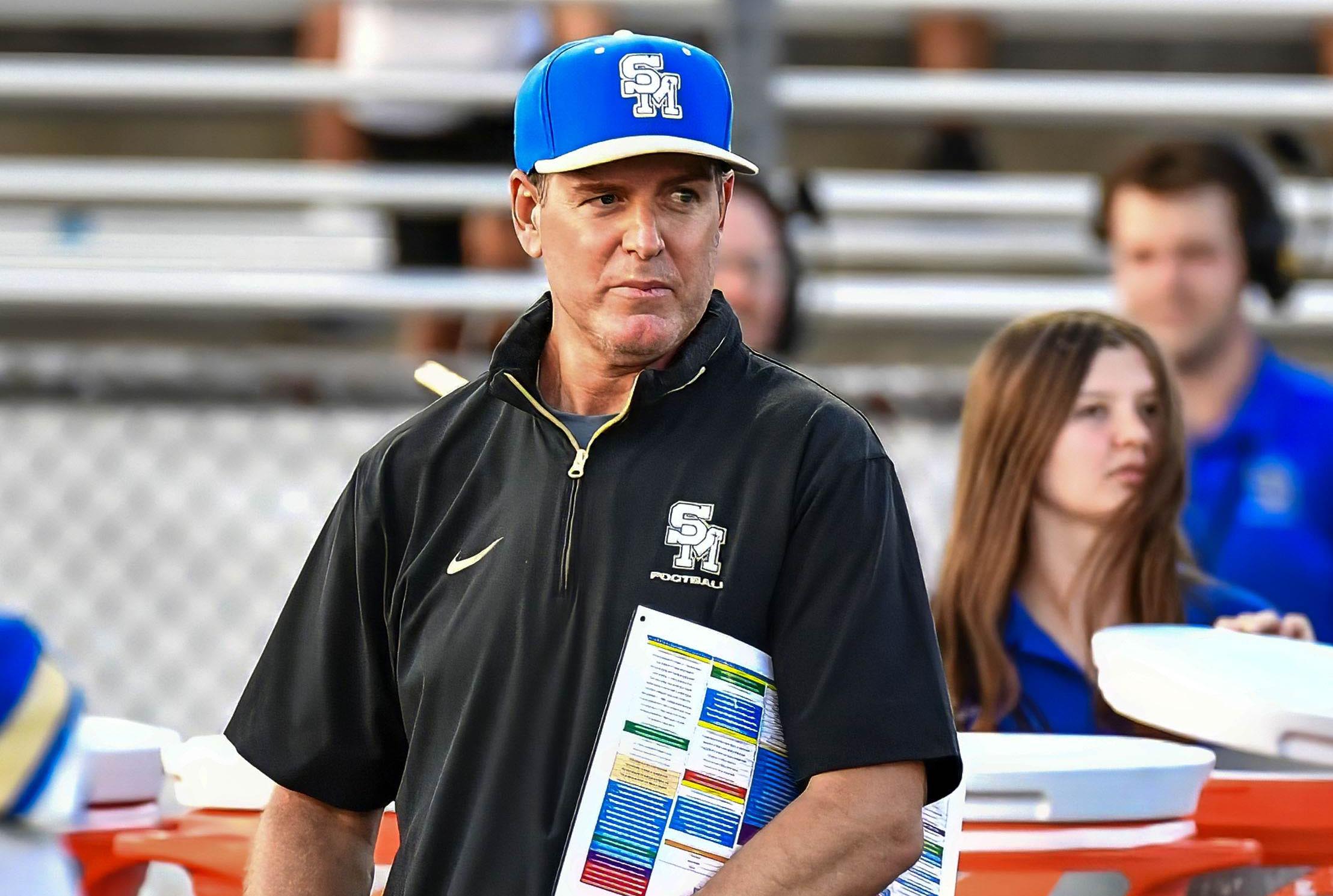 MaxPreps National Coach of the Year Carson Palmer leads Santa Margarita into 2026 with an ambitious schedule in his second season. The Eagles start the year with a Florida opponent that finished 12-3 last season. (PHOTO: Louis Lopez)