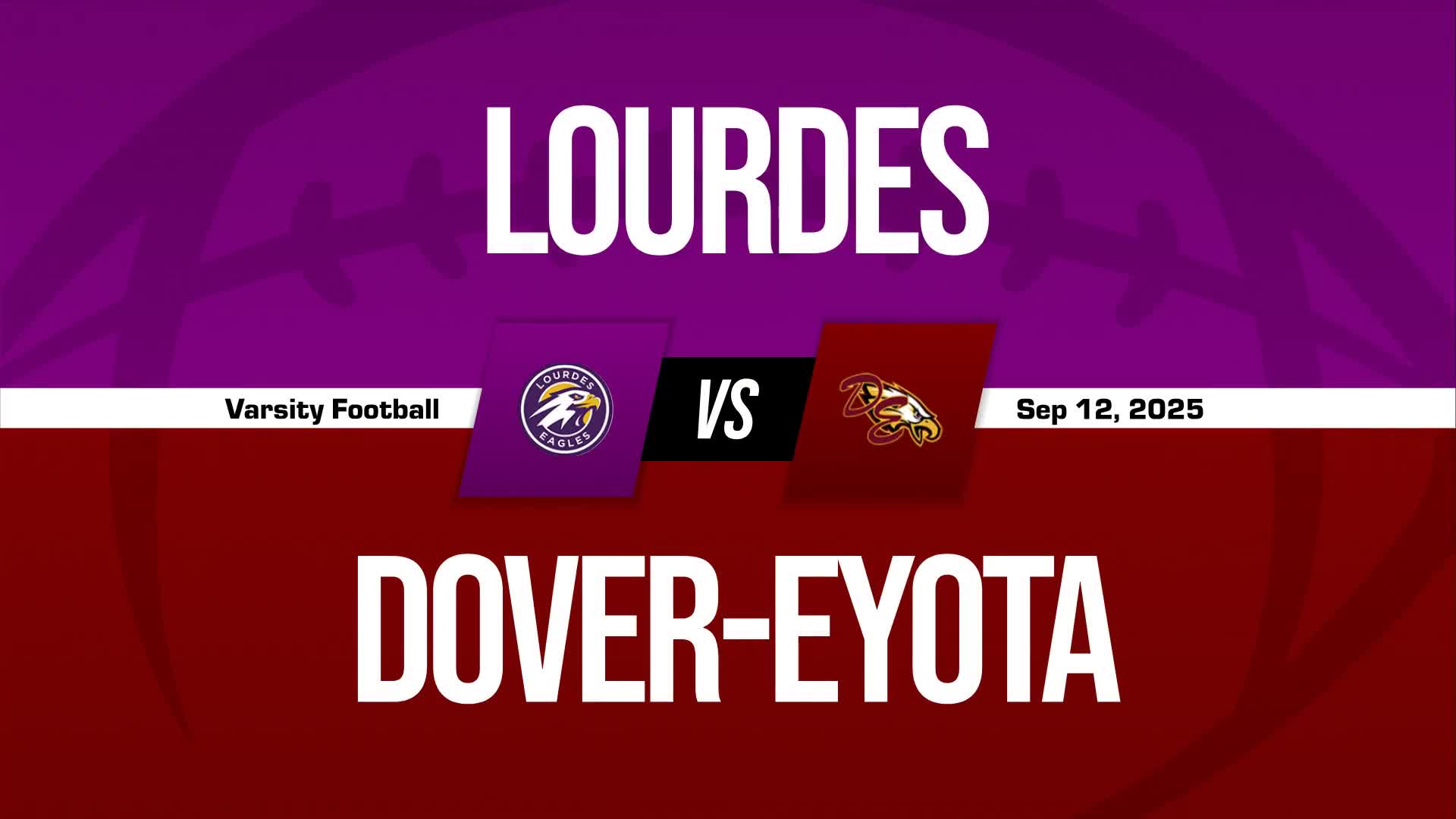 Football Game Preview: Lourdes Eagles vs. Chatfield Gophers
