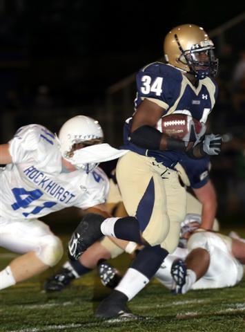 Mullen's Adonis Ameen-Moore is the state's top running back.