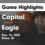 Bella Thompson and  Paige Cofer secure win for Eagle