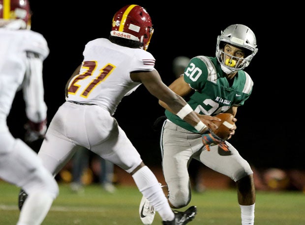 De La Salle quarterback Dorian Hale is a terrific dual threat. 