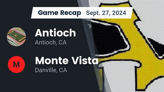 Football Recap: Antioch Falls Despite Big Games from  Kiante Joh