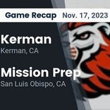 Football Game Recap: Kerman Lions vs. Mission College Prep Royals