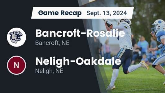 Football Game Preview: Bancroft-Rosalie Plays at Home