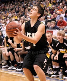 Perham junior Jordan Cresap.