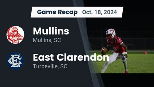 Football Recap: Braden Hughes' Menacing Defense Leads Mullins ov