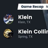 Klein Collins vs. Klein