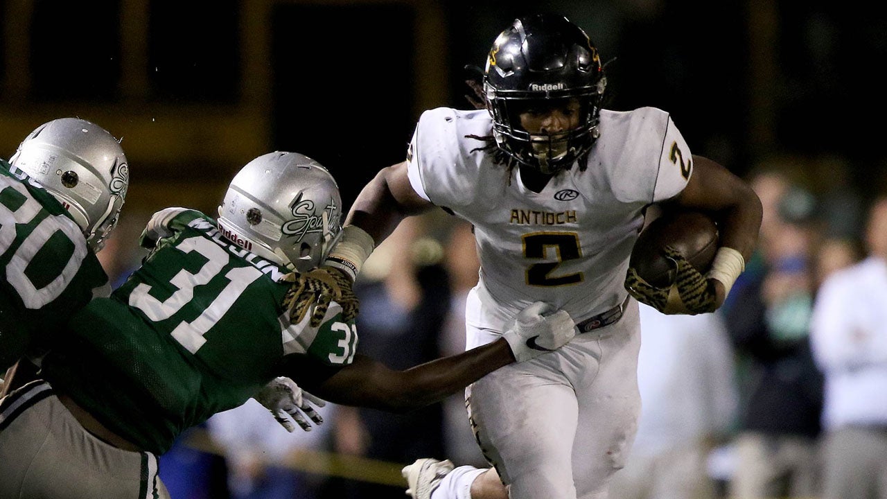 Najee Harris: Top five high school football moments for Alabama Heisman Tropy contender