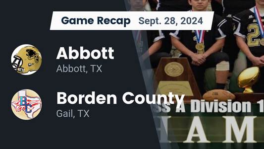 Football Recap: Abbott Skates Past Hill County with Ease