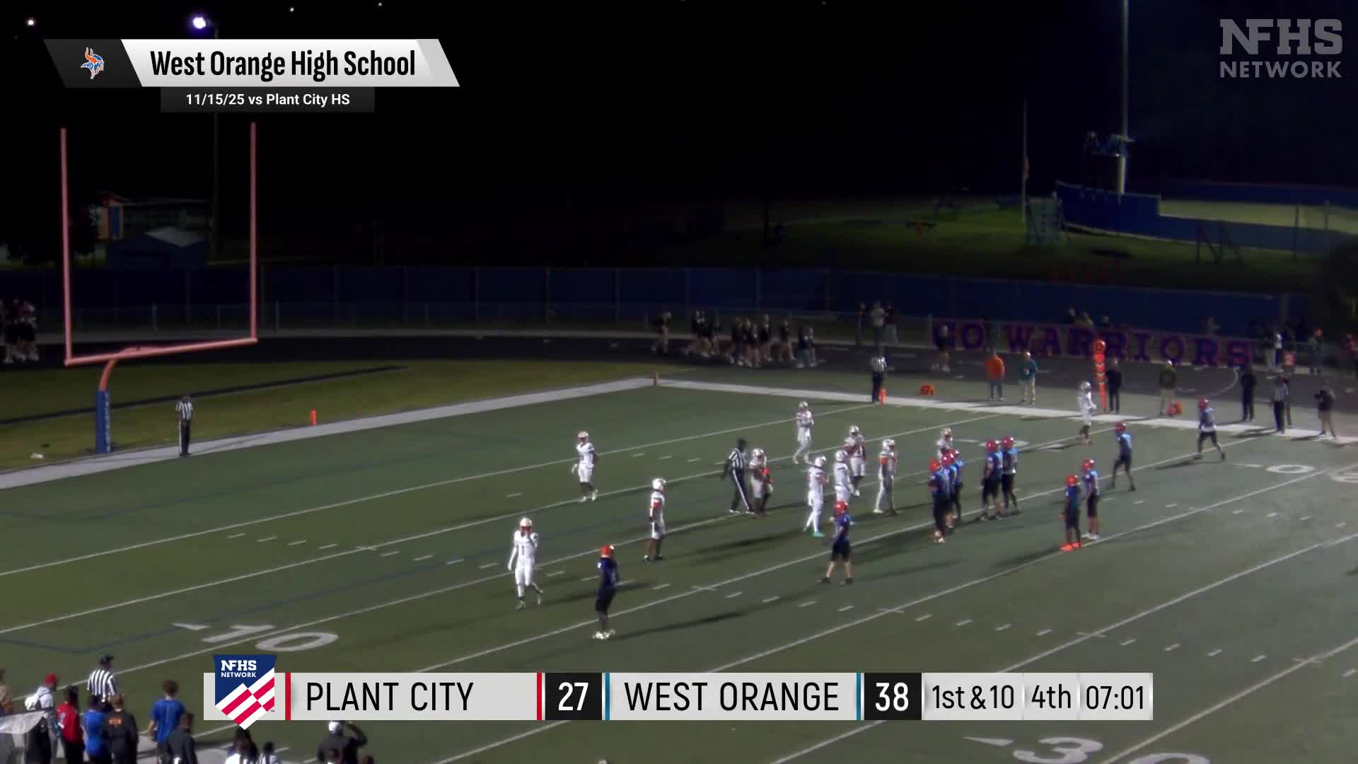 Football Recap: West Orange Comes Up Short + How To Watch