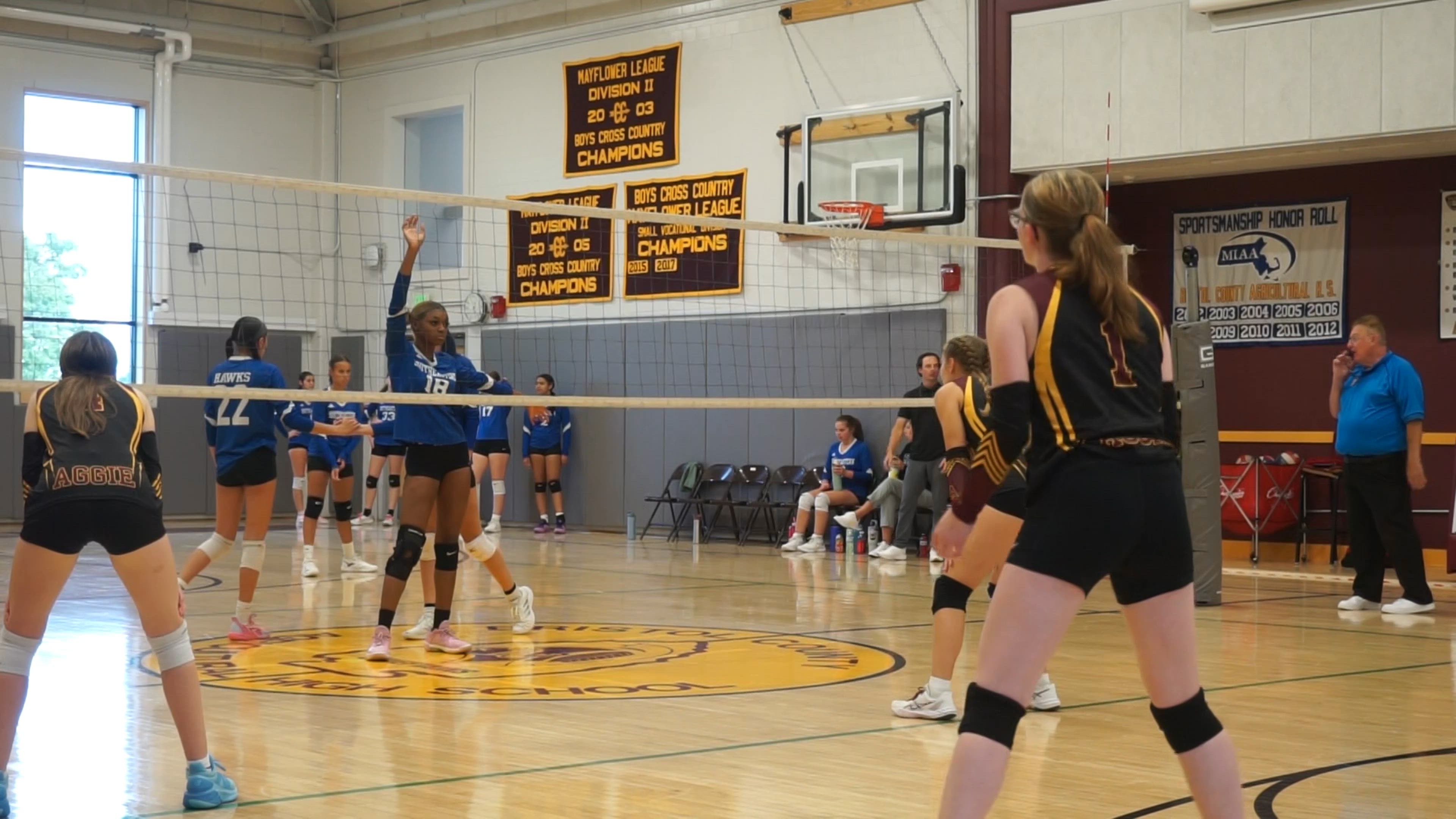 Volleyball Recap: Bristol County Agricultural Triumphs