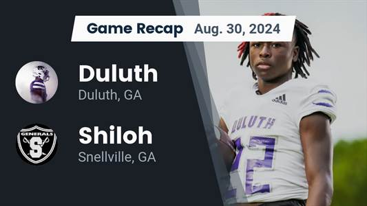 Football Recap: Duluth Comes Up Short Despite  Brandon Lyons' Strong Performance