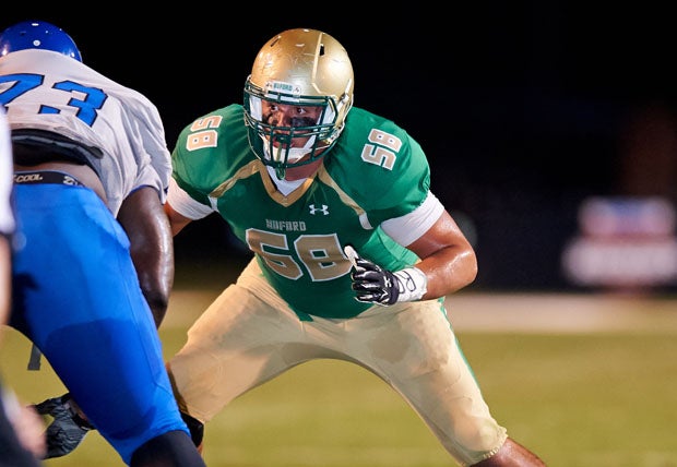 Buford's Nick Polino helped a defense that gave up just 56 total yards while winning its 29th straight game. 