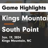 Basketball Game Recap: Kings Mountain Mountaineers vs. South Point Red Raiders