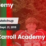 Football Game Recap: Carroll Academy vs. Pillow Academy