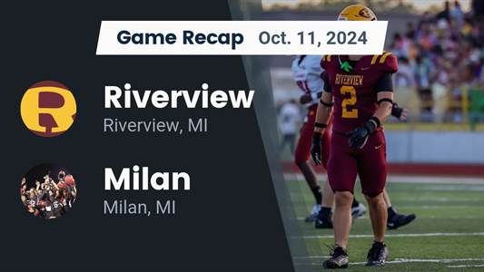 Football Recap: Riverview Piles Up the Points Against Grosse Ile
