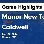Basketball Game Recap: Manor New Tech vs. Caldwell Hornets
