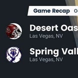 Football Game Recap: Spring Valley Grizzlies vs. Desert Oasis Diamondbacks