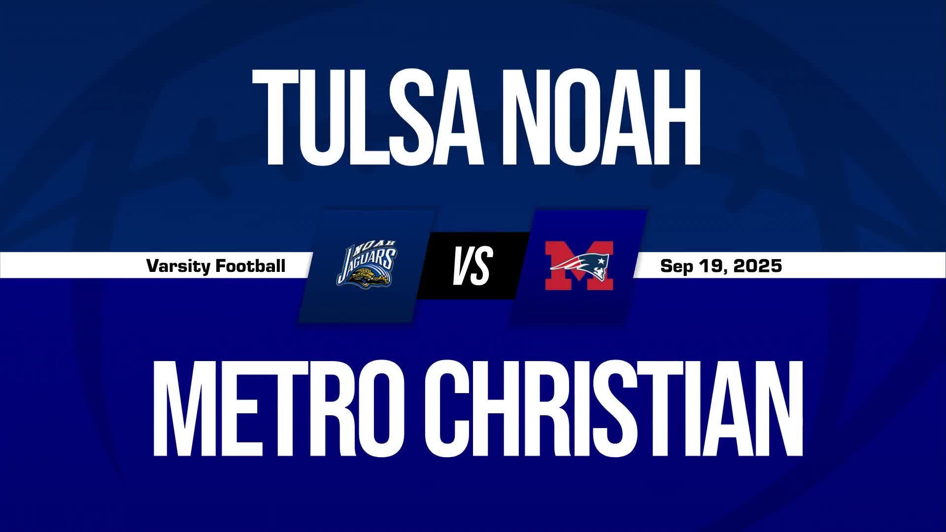 Football Recap: Tulsa NOAH Homeschool Skates Past Life Prep with Ease
