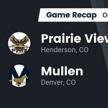 Football Game Recap: Prairie View Thunderhawks vs. Mullen Mustangs