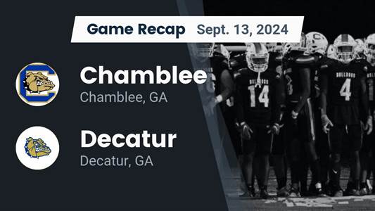 Football Game Recap: Chamblee Takes a Loss