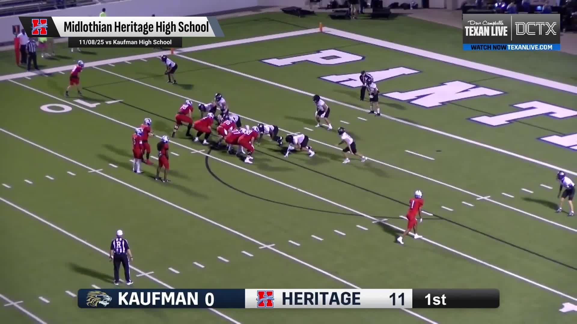 Football Recap: Midlothian Heritage Extends Winning Streak to Six + How To Watch