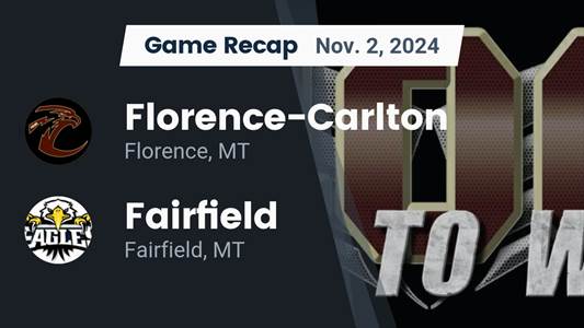 Football Recap: Florence-Carlton Takes Down Fairfield/Augusta in a Playoff Battle