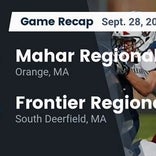 Football Game Preview: Mahar Regional vs. Turners Falls/Pioneer 