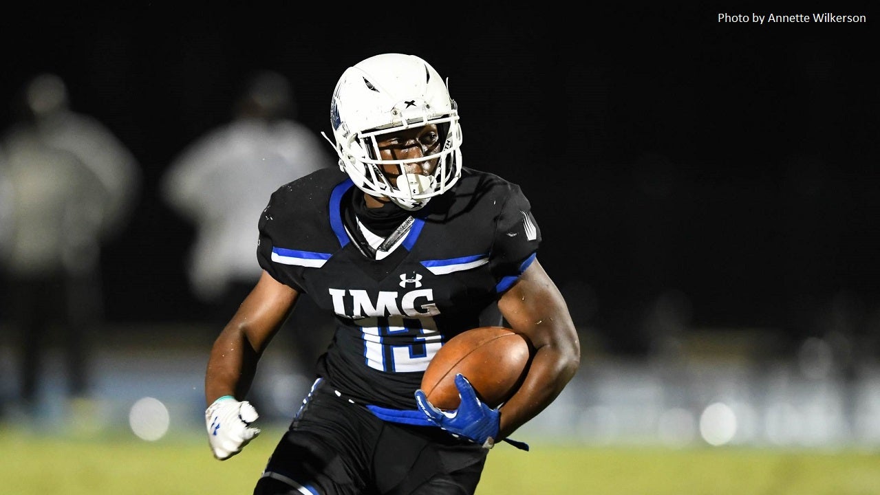 High school football: No. 2 IMG Academy overpowers East St. Louis 49-8
