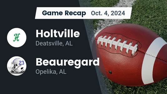 Football Recap: Beauregard Takes a Loss