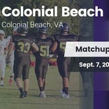 Football Game Recap: Franklin vs. Colonial Beach