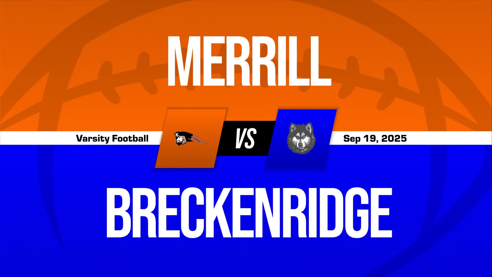 Football Recap: Merrill Piles Up the Points Against St. Charles