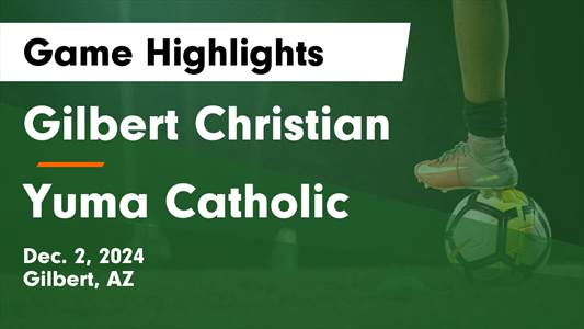 Soccer Recap: Gilbert Christian Has No Trouble Against Coolidge