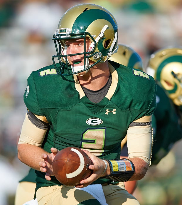 Grayson quarterback Chase Brice