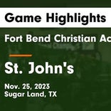 Basketball Game Recap: St. John&#39;s Mavericks vs. Fort Bend Christian Academy Eagles