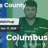 Football Game Recap: Columbus vs. Sweet Grass County