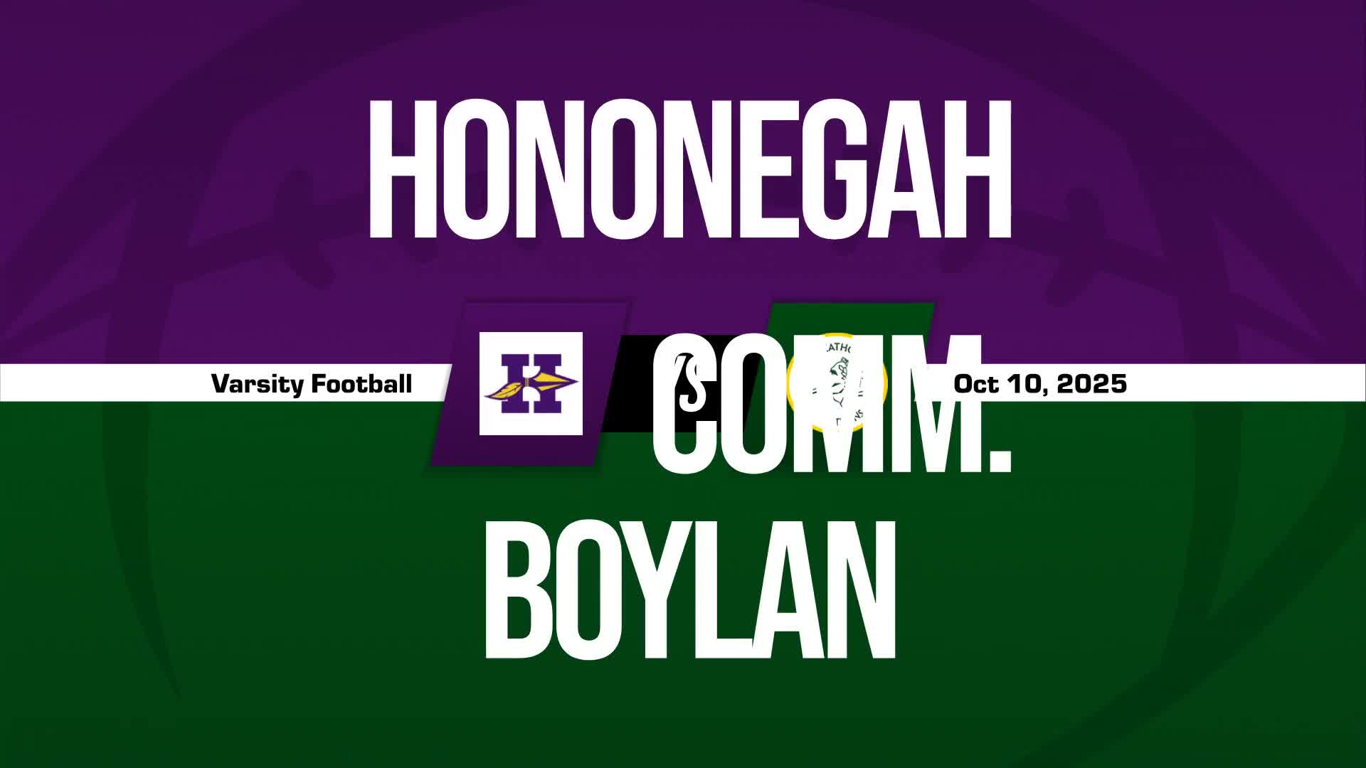 Football Recap: Drew Shockley's Big Game Can't Quite Lead Hononegah over Belvidere North + How To Watch