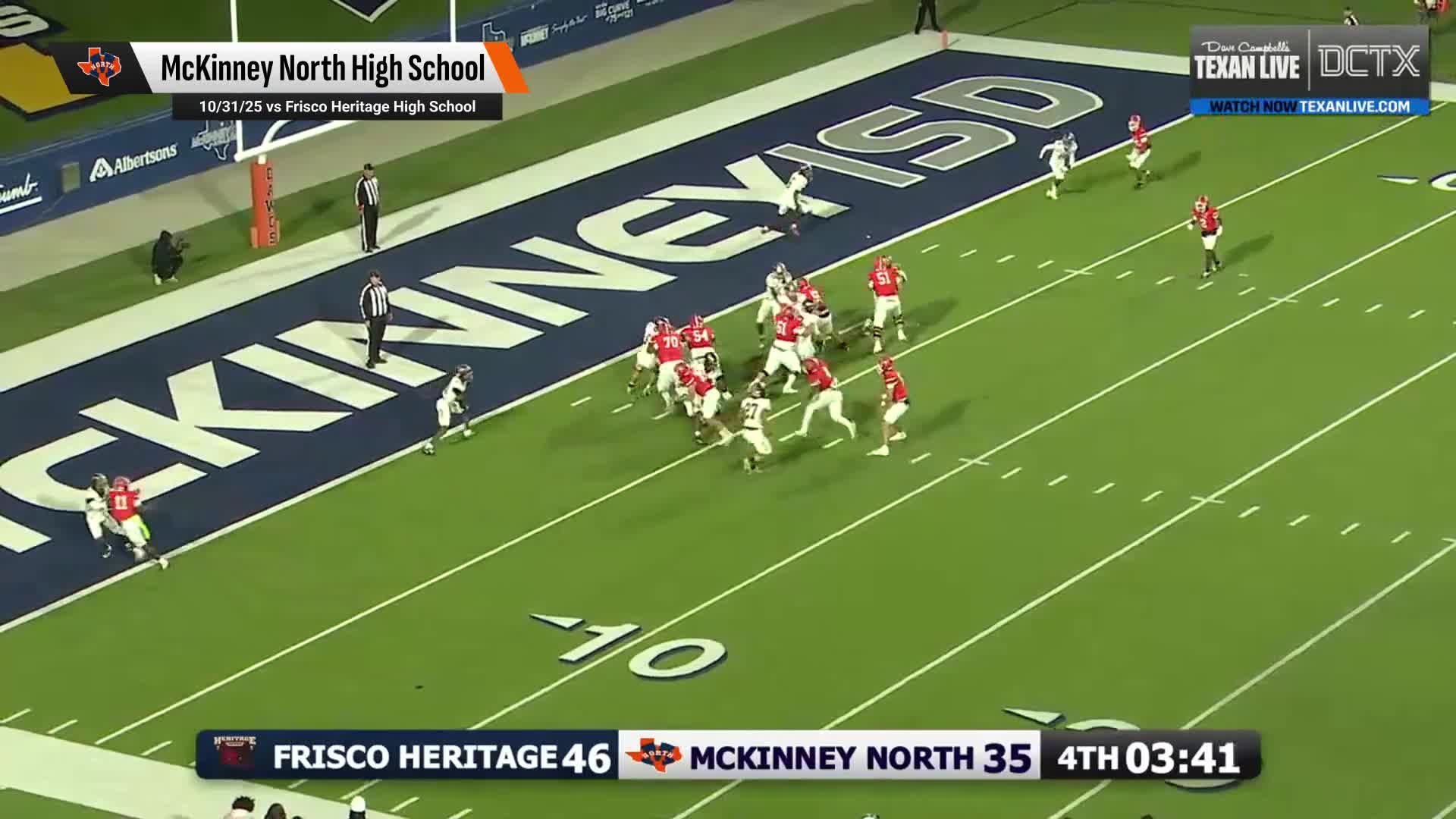 Football Recap: Brennen Lacey and  Cobyn Harbert Secure Win for Frisco + How To Watch