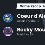 Rocky Mountain vs. Coeur d&#39;Alene