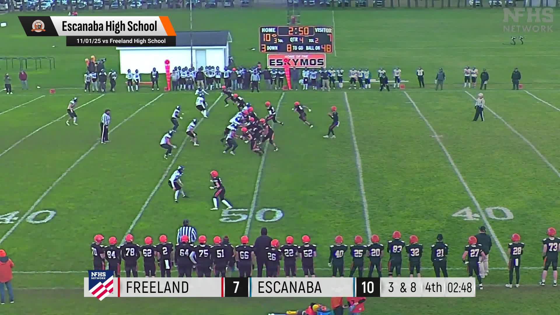 Football Recap: Big Rapids Piles Up the Points Against Escanaba + How To Watch