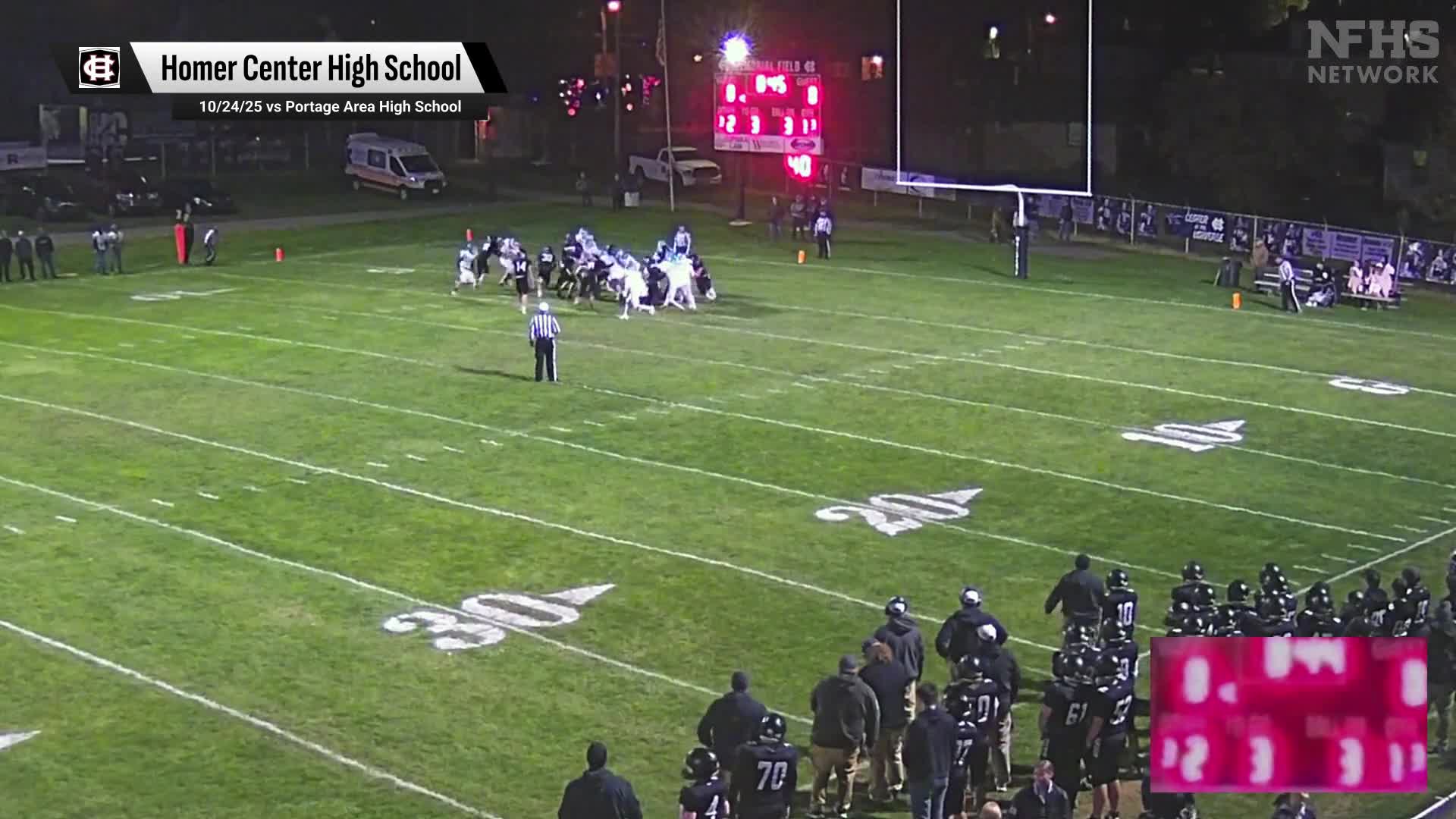 Football Recap: Gabe Cobaugh and  Carson Arone Secure Win for Homer-Center + How To Watch