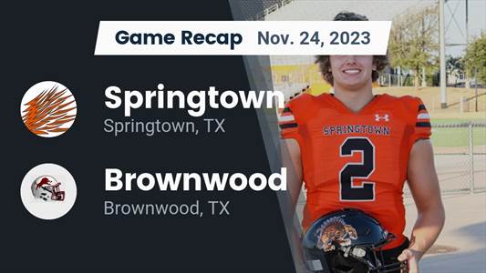 Football Game Recap: Springtown Porcupines vs. Brownwood Lions